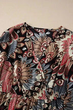 Maxi Dresses Blossom Elegance Maxi Wrap Dress