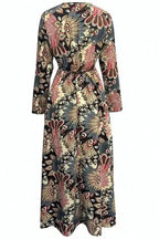 Maxi Dresses Blossom Elegance Maxi Wrap Dress