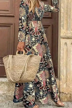 Maxi Dresses Blossom Elegance Maxi Wrap Dress