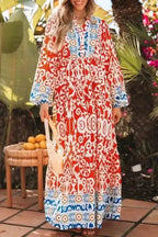 Maxi Dresses Boho Chic Mosaic Maxi Dress