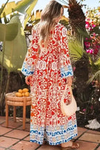 Maxi Dresses Boho Chic Mosaic Maxi Dress