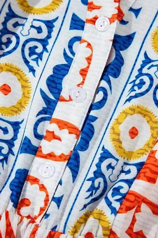 Maxi Dresses Boho Chic Mosaic Maxi Dress