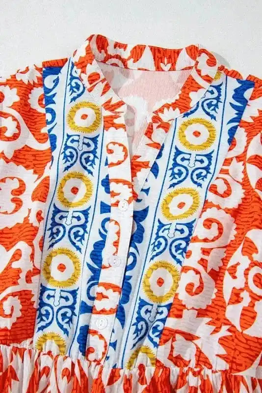 Maxi Dresses Boho Chic Mosaic Maxi Dress