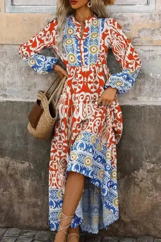 Maxi Dresses Boho Chic Mosaic Maxi Dress