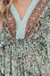 Maxi Dresses Boho Floral Maxi Dress - Open Back