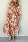 Maxi Dresses Brown Floral Maxi Dress