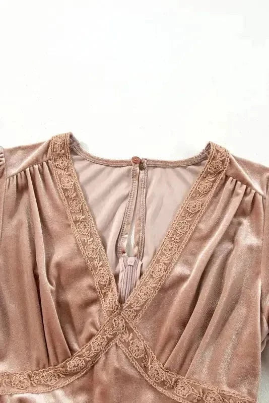Maxi Dresses Empire Grace Velvet Maxi Dress