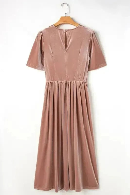 Maxi Dresses Empire Grace Velvet Maxi Dress