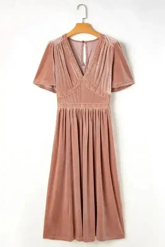 Maxi Dresses Empire Grace Velvet Maxi Dress