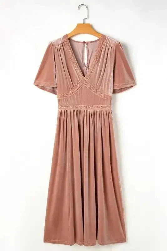Maxi Dresses Empire Grace Velvet Maxi Dress