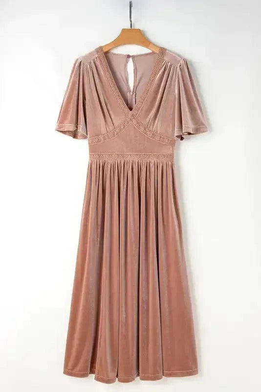 Maxi Dresses Empire Grace Velvet Maxi Dress