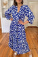 Maxi Dresses GeoContrast Maxi Dress – Monochrome Western Print