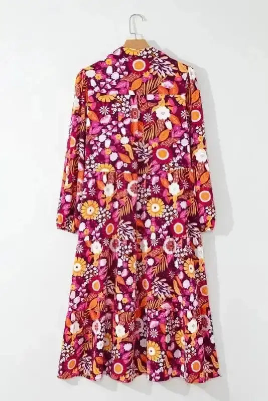 Maxi Dresses Lavender Elegance Tiered Maxi Dress