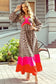 Maxi Dresses Leopard Mosaic Maxi Dress