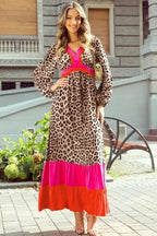Maxi Dresses Leopard Mosaic Maxi Dress