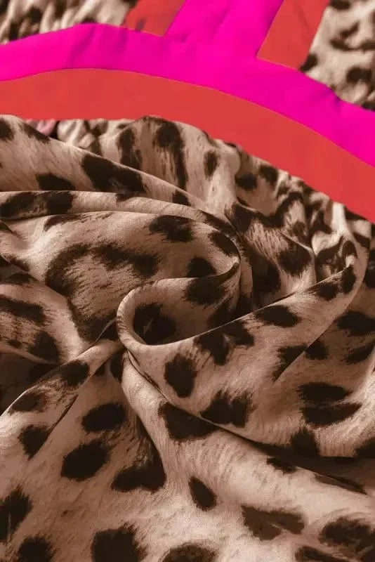 Maxi Dresses Leopard Mosaic Maxi Dress