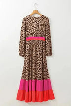 Maxi Dresses Leopard Mosaic Maxi Dress