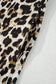 Maxi Dresses Leopard Sleeveless Maxi Dress