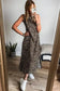 Maxi Dresses Leopard Sleeveless Maxi Dress