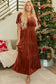 Maxi Dresses Luxe Velvet Tiered Maxi - Elegance Redefined