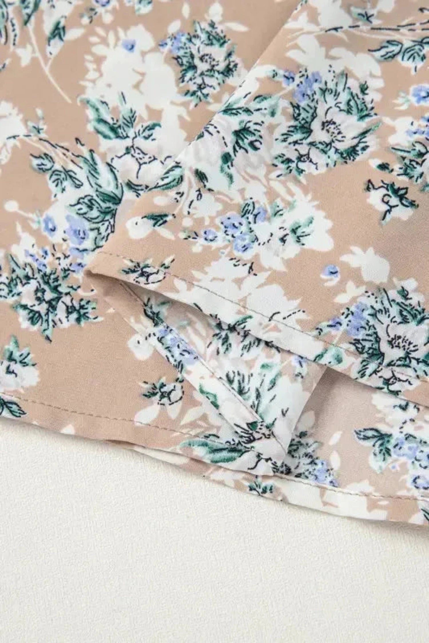 Maxi Dresses Maple Grove Floral Maxi Dress - Smocked Puff Sleeve