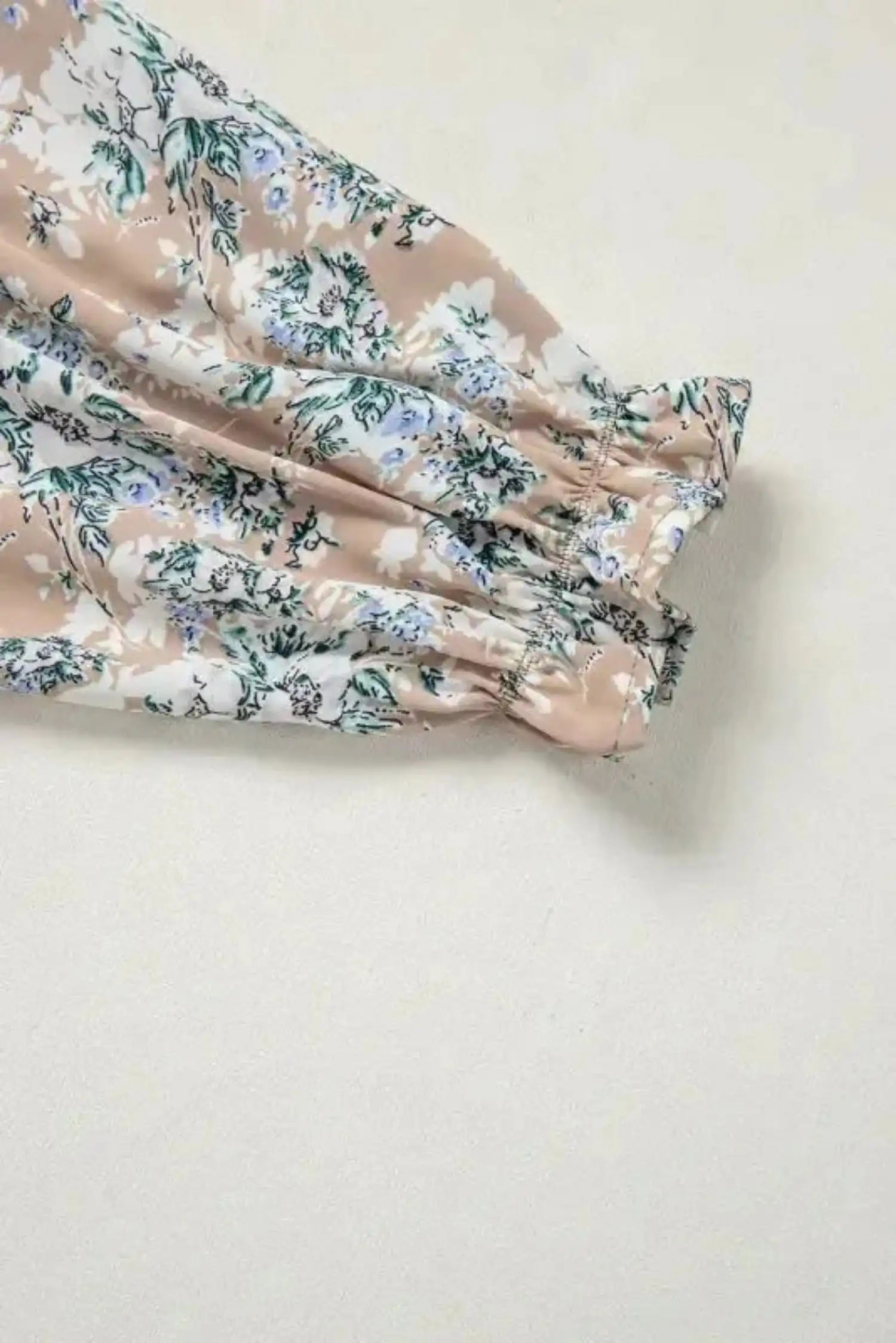 Maxi Dresses Maple Grove Floral Maxi Dress - Smocked Puff Sleeve