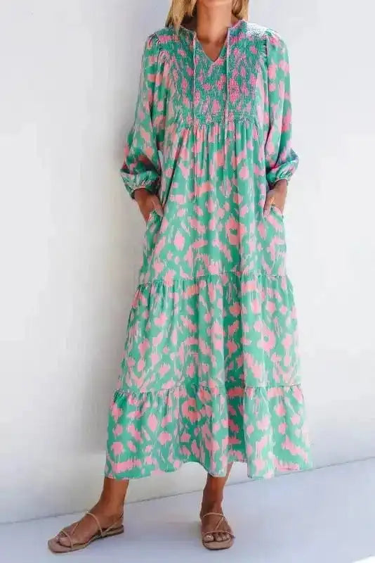 Maxi Dresses Pattern Play Sundress