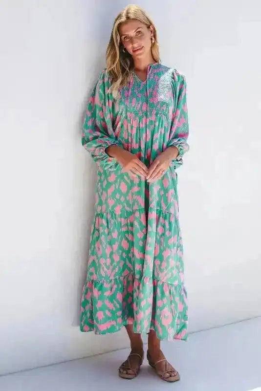 Maxi Dresses Pattern Play Sundress