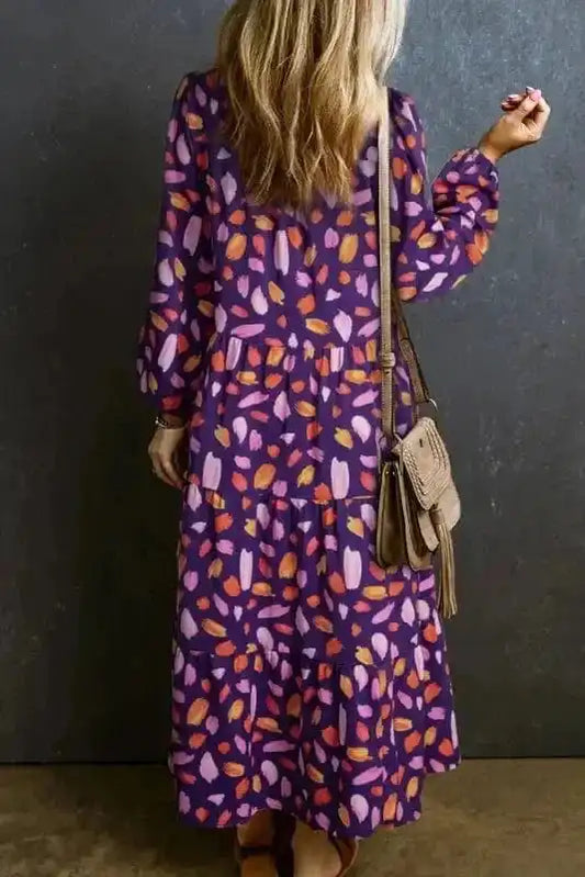 Maxi Dresses Petal Flowy Maxi Dress