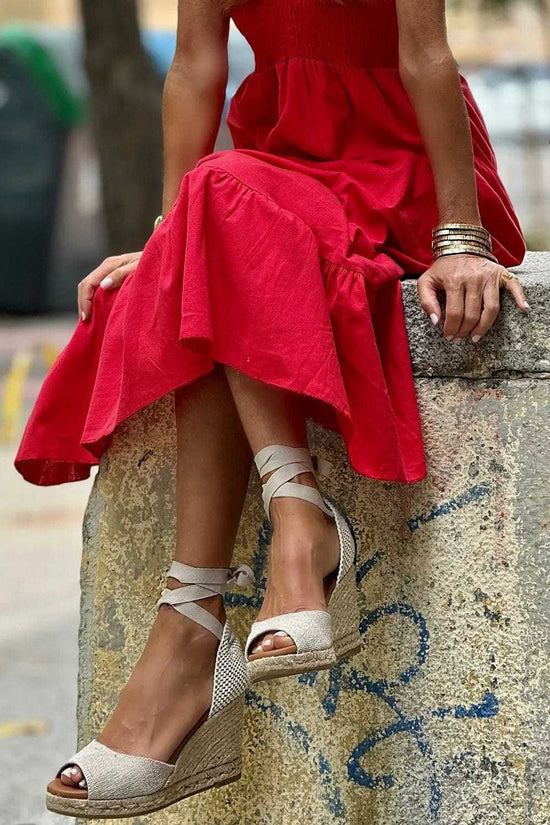 Maxi Dresses Scarlet Elegance Maxi Dress