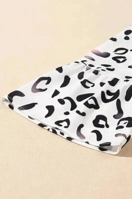 Maxi Dresses Snow Leopard Elegance Maxi Dress