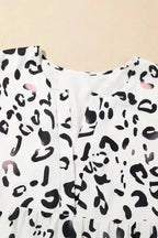 Maxi Dresses Snow Leopard Elegance Maxi Dress