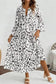 Maxi Dresses Snow Leopard Elegance Maxi Dress