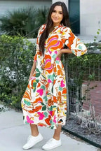 Maxi Dresses Valencia Floral Tiered Maxi Dress