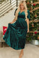 Maxi Dresses Velvet Rhapsody Tiered Maxi Dress - Evergreen