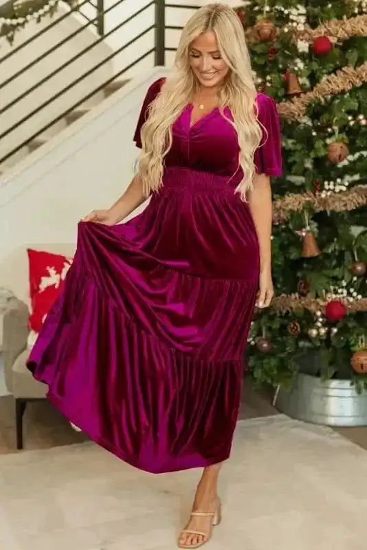 Maxi Dresses Velvet Twilight Maxi Dress