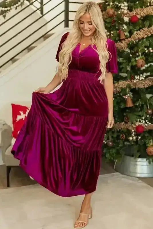 Maxi Dresses Velvet Twilight Maxi Dress