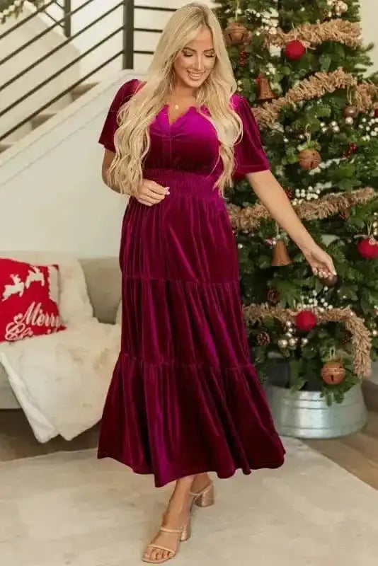 Maxi Dresses Velvet Twilight Maxi Dress