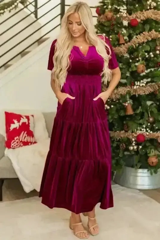 Maxi Dresses Velvet Twilight Maxi Dress