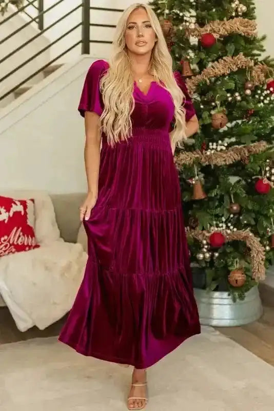 Maxi Dresses Velvet Twilight Maxi Dress