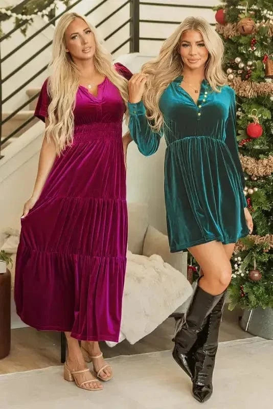 Maxi Dresses Velvet Twilight Maxi Dress