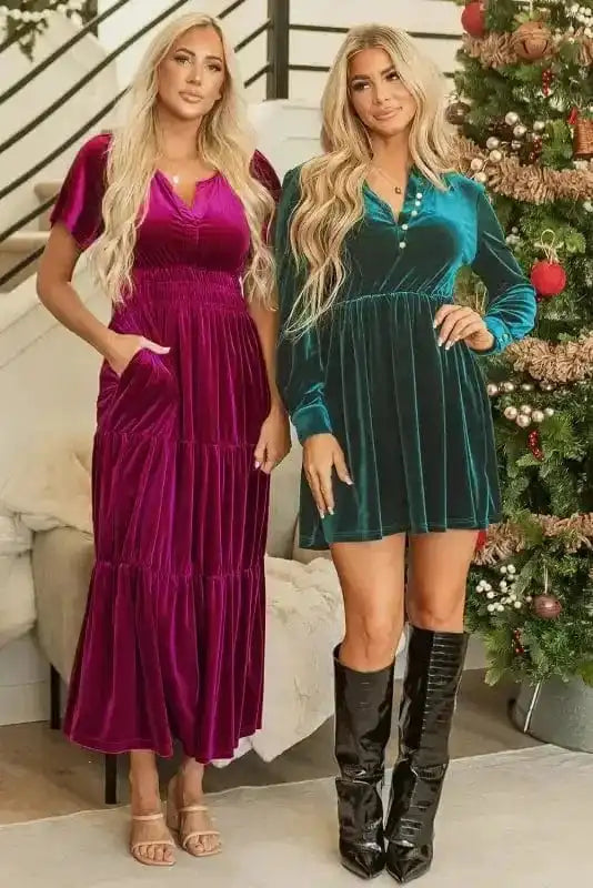 Maxi Dresses Velvet Twilight Maxi Dress