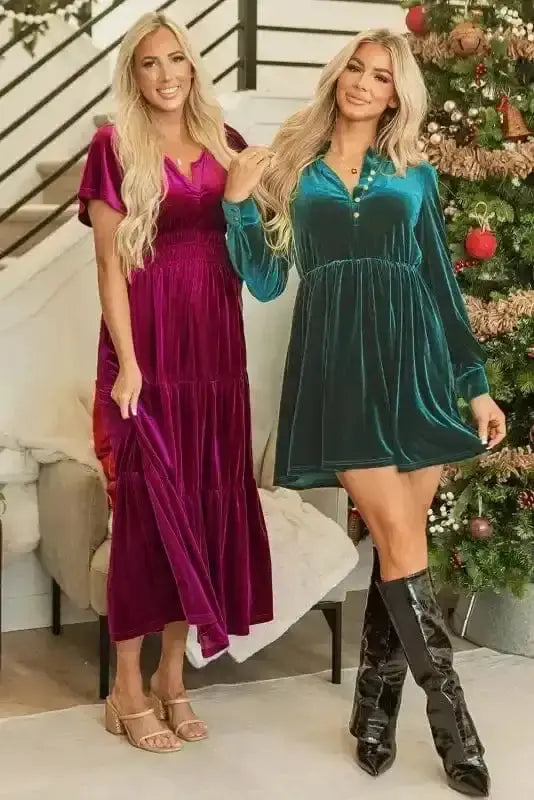 Maxi Dresses Velvet Twilight Maxi Dress