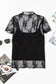 Mesh Blouses Black Orchid Mesh Blouse