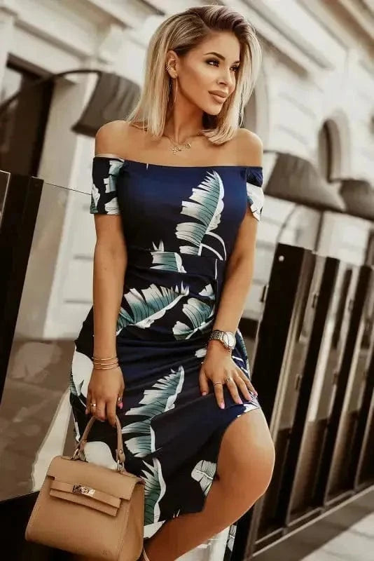 Midi Dresses Blossom Midi Bodycon Dress