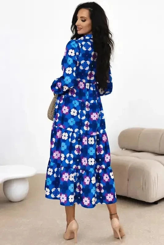 Midi Dresses Country Charm Floral Midi Dress