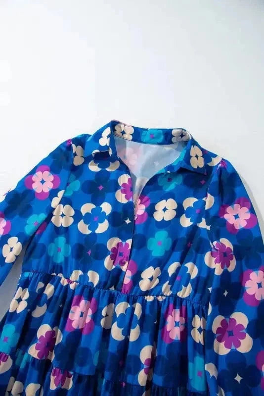 Midi Dresses Country Charm Floral Midi Dress