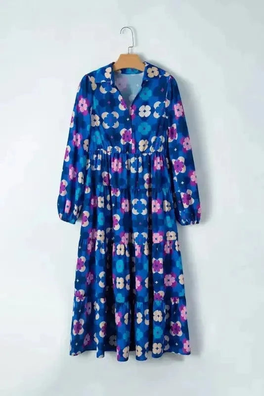 Midi Dresses Country Charm Floral Midi Dress