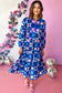 Midi Dresses Country Charm Floral Midi Dress