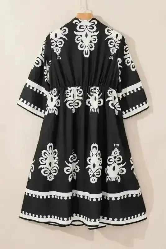 Midi Dresses Desert Mirage Loose Midi Dress